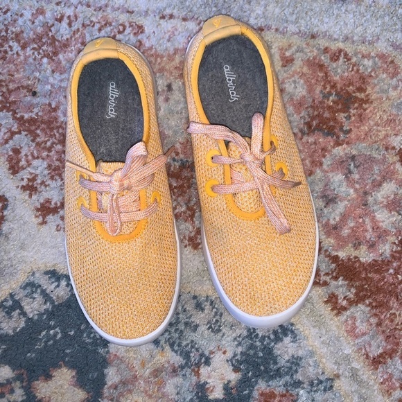 Allbirds Orange Mesh Sustainable Sol Tree Skipper Boat Shoes Size 9 Women’s - Picture 2 of 7
